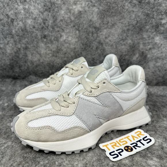 New Balance 327 Sneakers Womens Size 6 Timberwolf Reflection Shoes WS327JRT - Picture 2 of 10
